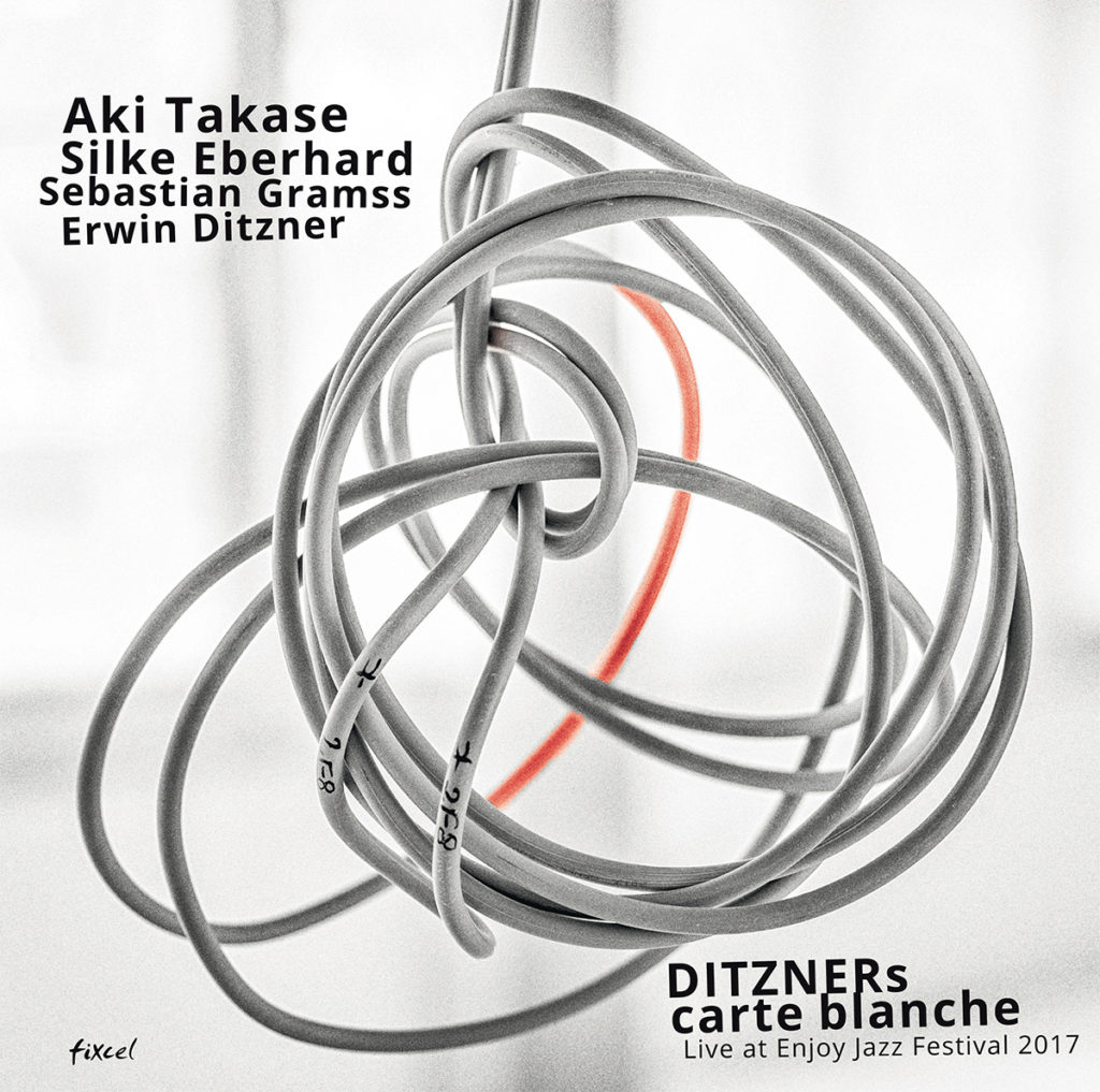 Takase / Eberhard / Gramss / Ditzner - Ditzners Carte Blanche - fixcel records Vinyl Cover